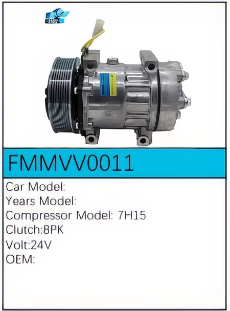 PartzBiz CE: -สำหรับคอมเพรสเซอร์ Volvo - FMMVV0011 PartzBiz CE: -สำหรับคอมเพรสเซอร์ Volvo - FMMVV0011
