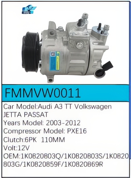 PartzBiz CE: -สำหรับคอมเพรสเซอร์ Volkswagen - FMMVW0011 PartzBiz CE: -สำหรับคอมเพรสเซอร์ Volkswagen - FMMVW0011
