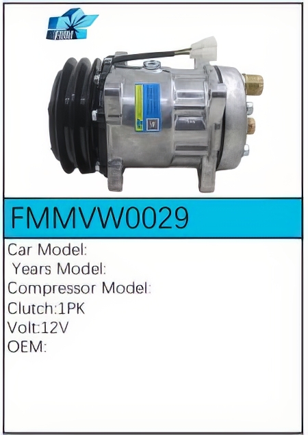PartzBiz CE: -Compressor for Volkswagen - FMMVW0029 PartzBiz CE: -Compressor for Volkswagen - FMMVW0029